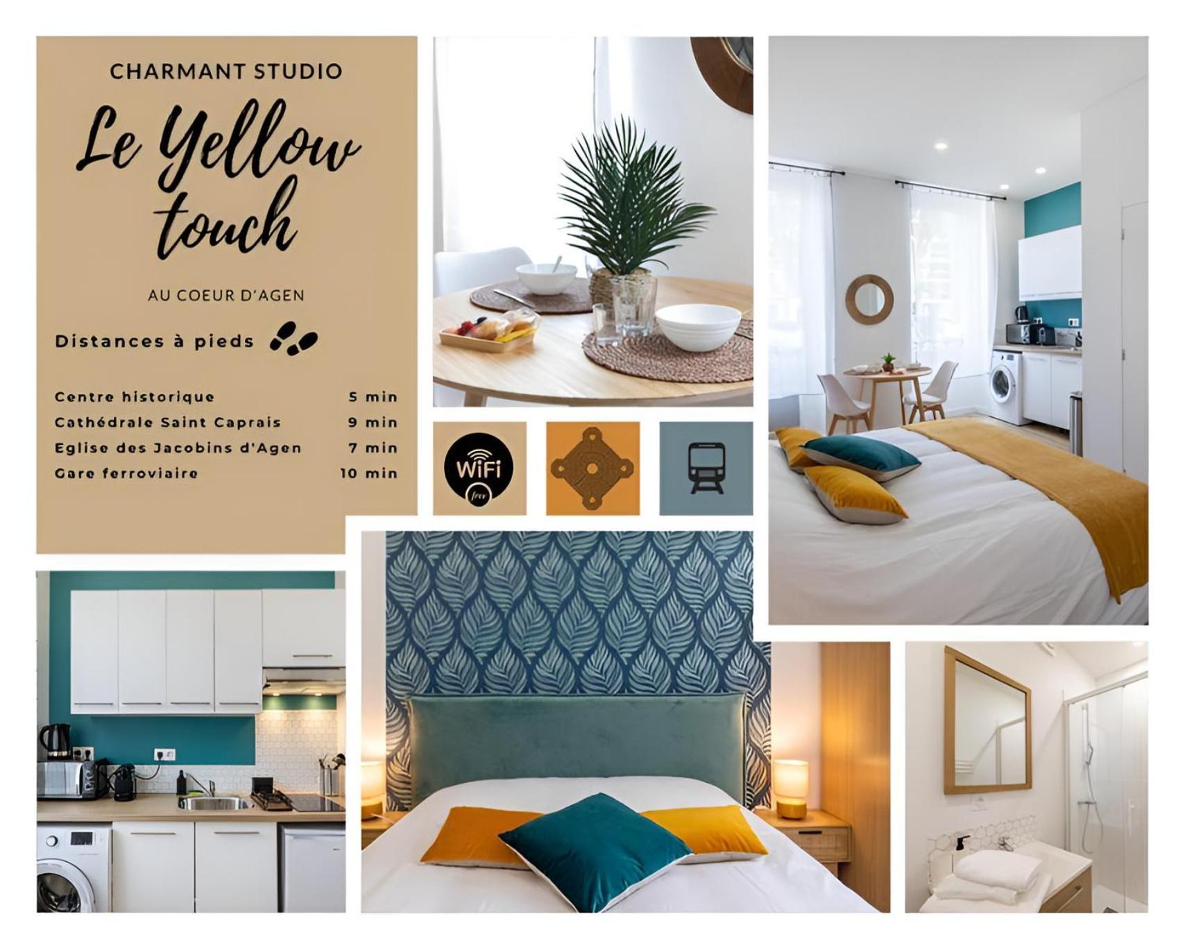 Le Yellow Studio Neuf Lumineux Agen Hyper Centre Gare 800M 외부 사진